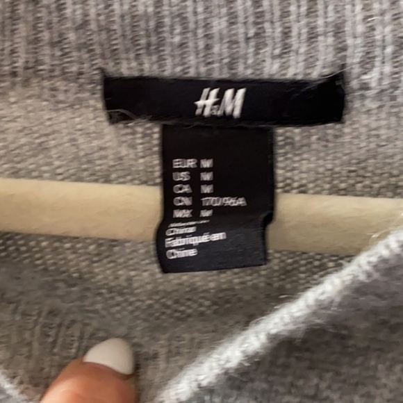 Alpaca Wool blend Sequin Art Perfume bottle Grey - Picture 3 of 4